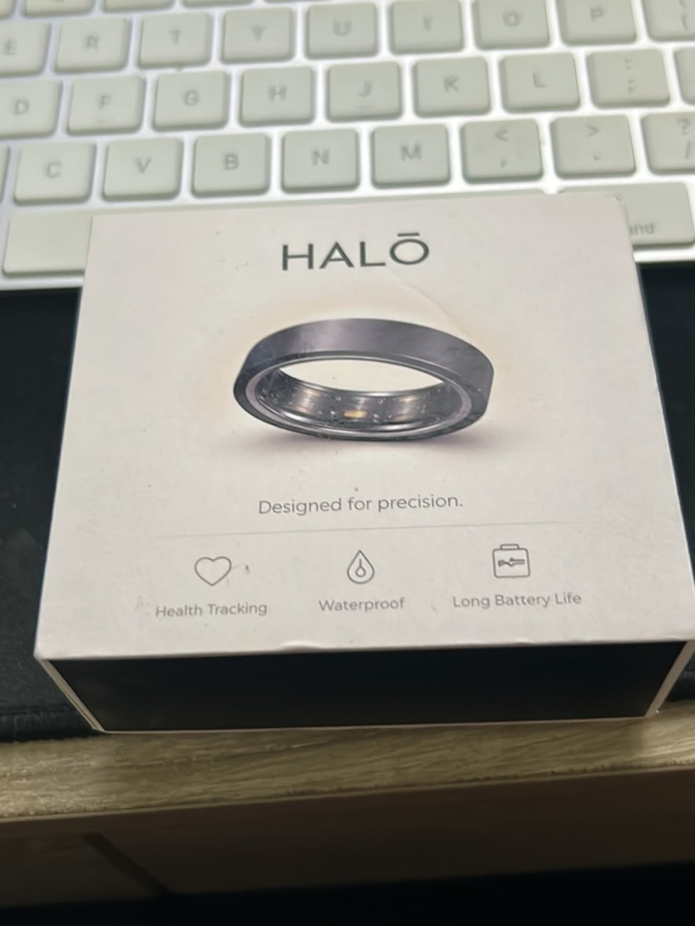 HALO Men's Ring in Silver Tone